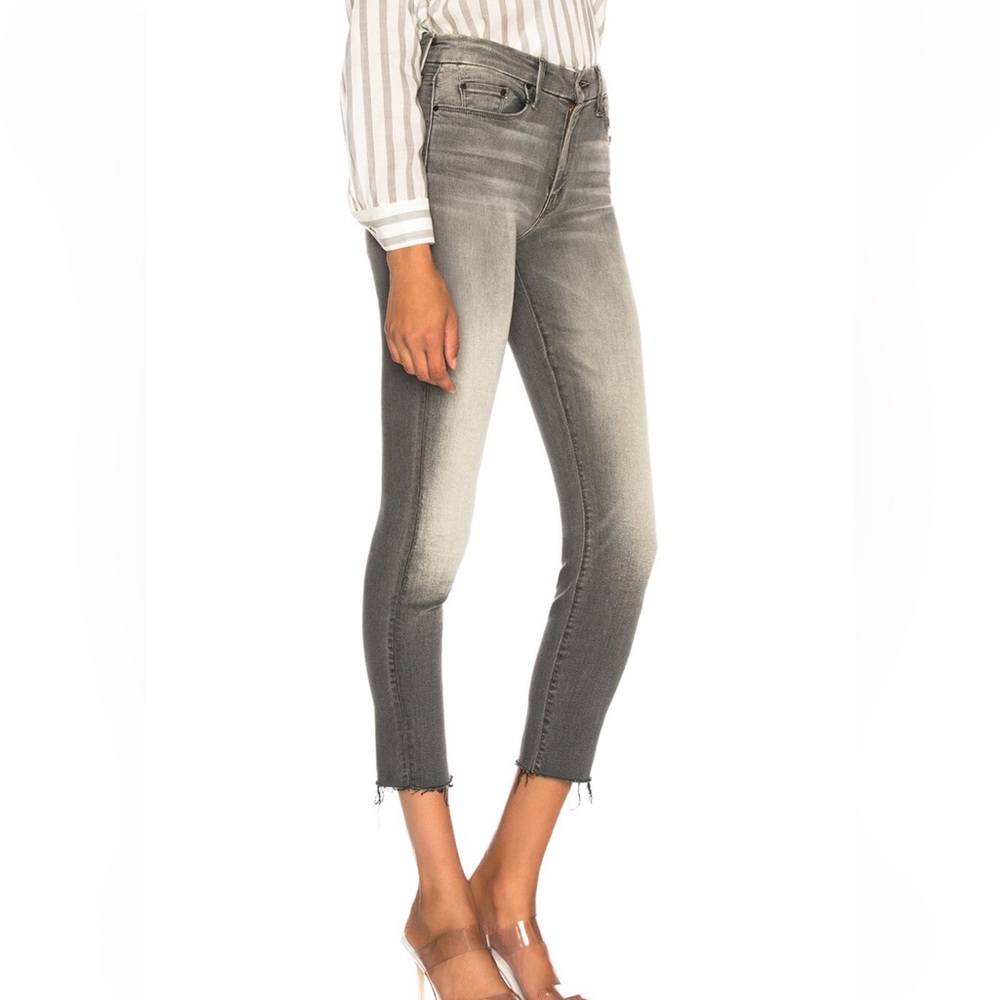 MOTHER Looker Ankle Fray Supermoon Wash Size 27 - Picture 2 of 10